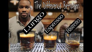 How to make a Ristretto Espresso amp Lungo Difference [upl. by Singleton]