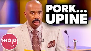 Top 20 Dumbest Family Feud Fails EVER [upl. by Etnoed]