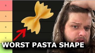 PASTA SHAPE TIERLIST [upl. by Enelrats811]