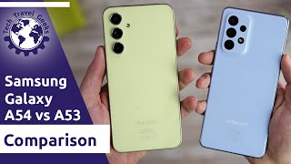 Samsung Galaxy A54 5G vs A53 5G  Smartphone Comparison [upl. by Aniri]