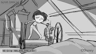 Frankenweenie  Early ReAnimation scene  Storyboard Animatic [upl. by Kira627]