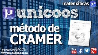 Sistema de ecuaciones  Metodo de CRAMER BACHILLERATO SCD determinante matriz [upl. by Namqul]