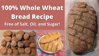 Whole Wheat Bread Recipe [upl. by Ahseiyk546]