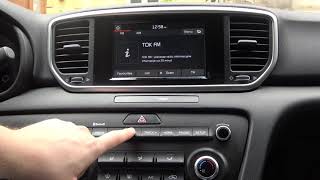 How to Change Radio Stations in KIA Sportage 4th Generation [upl. by Ynabla]