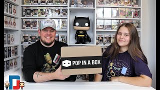 Unboxing Our Monthly POP IN A BOX Funko Pop Subscription  Excellent Value Again  PIAB  UK [upl. by Nolra]