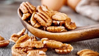 Top 5 Health Benefits Of Pecans [upl. by Kcirded942]