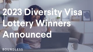 2023 Diversity Visa Lottery Winners Announced [upl. by Ymas]