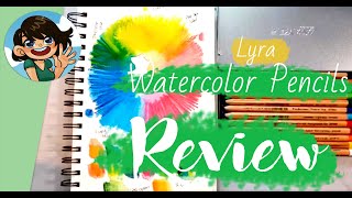 Lyra Rembrandt Watercolor Pencils Review [upl. by Lotson]