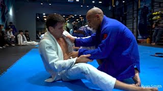 Demian Maia Rolling BJJ With AOJ Black Belt Johnatha Alves [upl. by Oirazan]