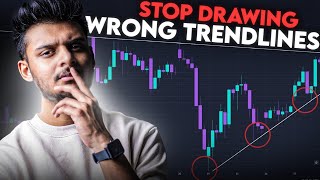 How to Draw Accurate TRENDLINES in 2024 [upl. by Barney]