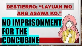 CAN THE MISTRESS FACE JAIL TIME FOR CONCUBINAGE Revised Penal Code Tagalog abogada [upl. by Annotahs]