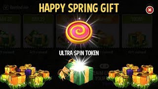 GOP3 Spring Calendar Gift Ultra Spin Token Prize Chest Reveal  Android [upl. by Nomrac]