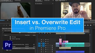 Insert vs Overwrite Edit in Premiere Pro  Quick Tutorial [upl. by Iasi278]