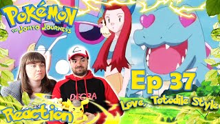 Totodile in Love  Pokémon The Johto Journeys Episode 37 Reaction [upl. by Sonja476]