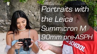 Portraits with the Leica Summicron M 90mm preASPH feat Skye Baker [upl. by Mathia]