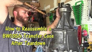 How to Reassemble an FSeries amp Bronco BW1356 Transfer Case after Teardown by GettinJunkDone [upl. by Sardella700]