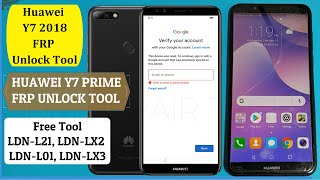 Huawei Y7 Prime 2018 FRP Bypass Tool  Huawei Y7 2018 frp Remove Test Point 100 Tested [upl. by Javier710]