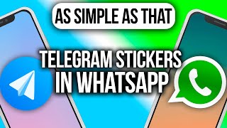 How to add Telegram stickers to WhatsApp [upl. by Joellyn]