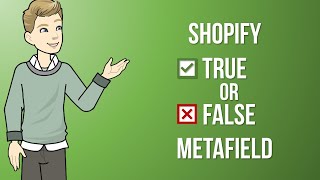 Shopify True or False Metafield [upl. by Goodman]