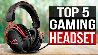 TOP 5 Best Gaming Headset 2023 [upl. by Golden]