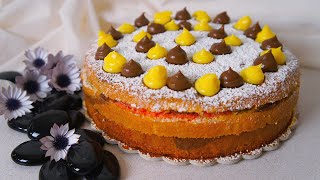 Torta zuppa inglese  RICETTA FACILE [upl. by Hteazile777]