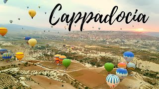 Trip to Cappadocia Turkey  HOT AIR BALOON  Naik Balon Udara di Turki [upl. by Quintana]