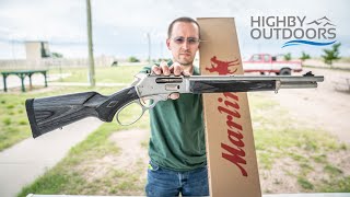 Marlin Model 1895 TRAPPER 4570 First Impressions  Highby Outdoors [upl. by Elvah]