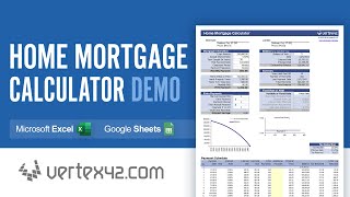 Home Mortgage Calculator Demo [upl. by Metzgar]