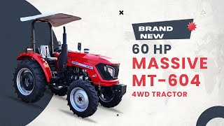 Massive MT604 4WD Tractor for sale in Kenya [upl. by Jackelyn]