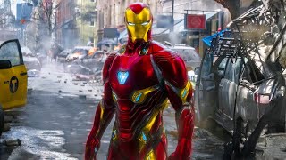 Iron Man NanoTech Suit Up Scene  Iron Man Mark 50 Suit Up  Avengers Infinity War 2018 Movie Clip [upl. by Ennairam]