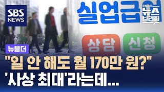 quot일 안 해도 월 170만 원quot…사상 최대라는데 왜  SBS  뉴블더 [upl. by Llevron995]