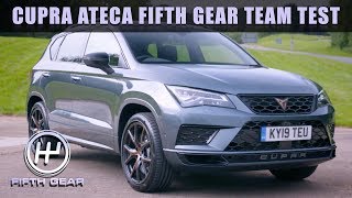 Cupra Ateca Team Test  Fifth Gear [upl. by Ynehteb]