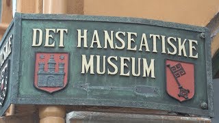 Bergen Norway tour of Hanseatic Museum [upl. by Adeuga]