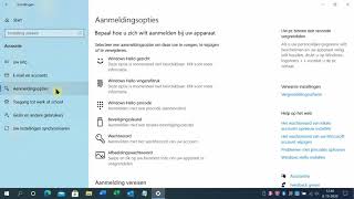 W100035 Lokaal wachtwoord wijzigen in Windows 10 [upl. by Ecinna548]