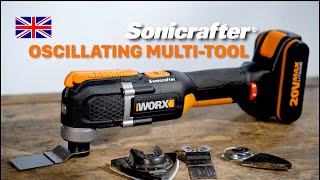 WORX WX696 Oscillating Multitool UK [upl. by Einallem]