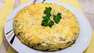 Si tienes REPOLLO y Huevos prepara este delicioso PASTEL SALADO pastel de col en sartén [upl. by Ahsiad562]