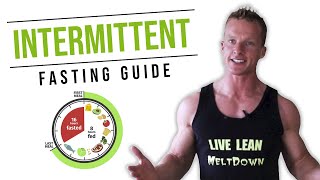 My 14 Day Intermittent Fasting Results Experiment 168 FASTING GUIDE  LiveLeanTV [upl. by Eiramanad]