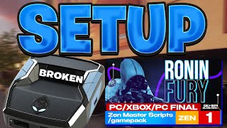 Cronus Zen SETUP  RONIN FURY Black Ops 6 Aimbot Script [upl. by Ileana]