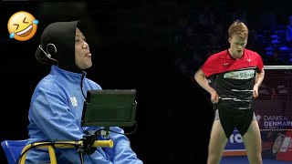 Comedy Badminton amp Funny Moments [upl. by Rufe769]