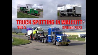 Truck Spotting in Walcott Sprint 2023 Vol5 [upl. by Retnuh516]