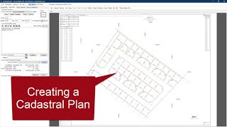 Creating a Cadastral Plan [upl. by Jacoba]