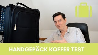 5 Cities Handgepäck Koffer Test  2018 Trolley unter 20 € Maße 55x40x20cm [upl. by Silloc]