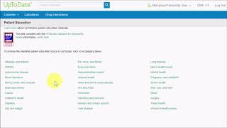 Introduction to Using UpToDate [upl. by Fagin]