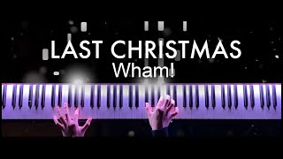 Last Christmas  Wham Piano Cover  SYNTHESIASHEETS [upl. by Kissel]