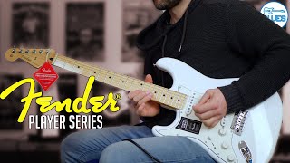 Fender Player Series Stratocaster Electric Guitar Review [upl. by Ailaham]