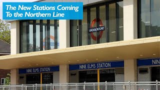 The New Stations on the Northern Line Extension [upl. by Adlez]