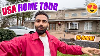 Finally USA Home Tour 😍 Lakhneet Vlogs [upl. by Daitzman]