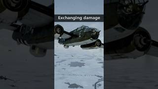 E for easy FW 190 A8 vs B25D Mitchell medium bombers  WW2 Air Combat Flight Sim [upl. by Ardnaik167]