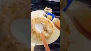 Quick and easy Shrimp pasta 🍝 food pasta easyrecipe meal mealideas familymeal [upl. by Asalocin]