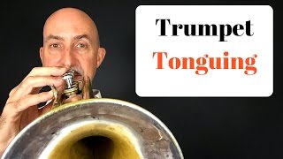 Easy Trumpet Tonguing and Articulation for beginners [upl. by Shannah]